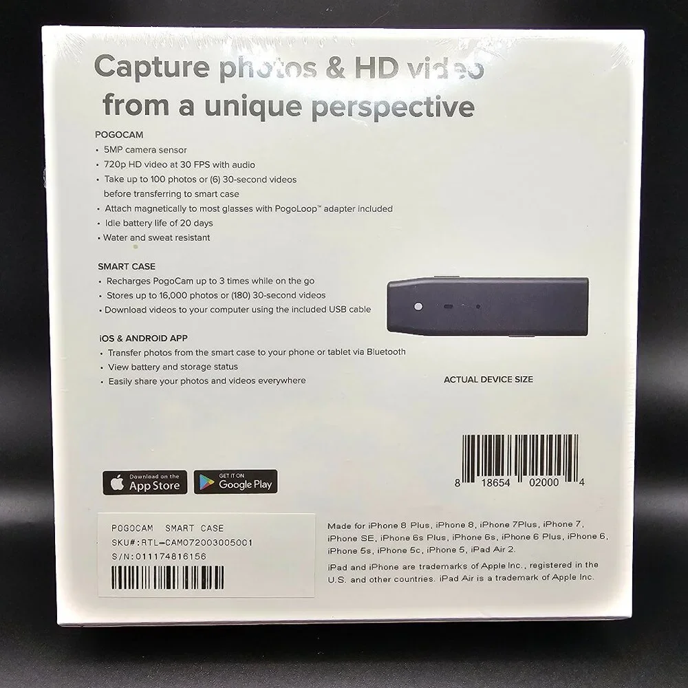 NIB Magnetic wearable camera - Picture 2 of 2
